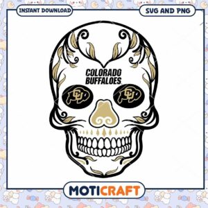 Buffaloes vintage skull svg, Colorado Buffaloes svg, NCAA svg