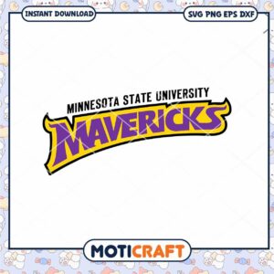 Mavericks university svg, Minnesota State Mavericks svg, NFL svg