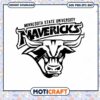 Mavericks logo svg, Minnesota State Mavericks svg, NFL svg
