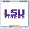 LSU Tigers logo ncaa team svg, LSU Tigers svg, NFL svg
