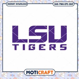 LSU Tigers logo ncaa team svg, LSU Tigers svg, NFL svg