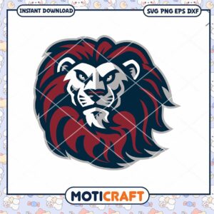 Lions mascot team svg, Loyola Marymount Lions svg, NFL svg