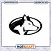 Huskies mascot team svg, Michigan Tech Huskies svg, NFL svg
