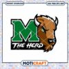 Herd mascot ncaa team svg, Marshall Thundering Herd svg, NFL svg