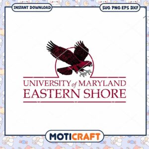 Hawks university svg, Maryland Eastern Shore Hawks svg, NFL svg