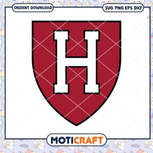 Harvard Crimson logo team svg, Harvard Crimson svg, NCAA svg