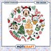 Merry Christmas PNG Design for Instant Download, Festive Mickey and Friends Graphics 1 Merry Christmas PNG Design for Instant Download, Festive Mickey and Friends Graphics