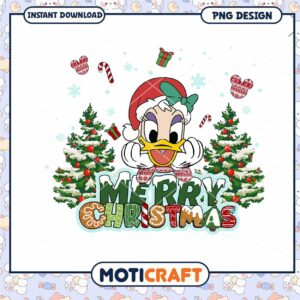 Merry Christmas PNG Design for Instant Download, Cute Holiday Art