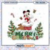 Merry Christmas PNG design for download, festive Mickey Mouse theme 2 Merry Christmas PNG design for download, festive Mickey Mouse theme