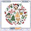 Merry Christmas PNG design featuring festive Disney characters, ideal for holiday crafts 2 Merry Christmas PNG design featuring festive Disney characters, ideal for holiday crafts