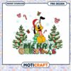 Merry Christmas PNG design featuring cheerful dog, perfect for festive spirit