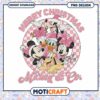 Merry Christmas Mickey and Friends design for holidays, instant download PNG