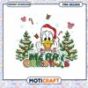 Merry Christmas Duck Design, festive PNG for instant download