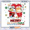 Merry Blueymas PNG design for festive celebrations, perfect for crafts