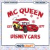 MC Queen PNG Design for Disney Cars, perfect for holiday projects 2 MC Queen PNG Design for Disney Cars, perfect for holiday projects
