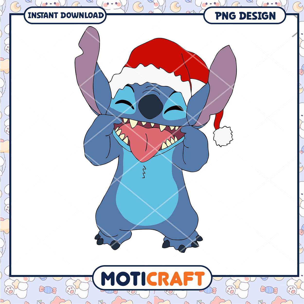 Joyful Christmas Stitch PNG design, perfect for festive projects Joyful Christmas Stitch PNG design, perfect for festive projects