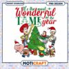 It's the most wonderful time of the year, cute PNG design download