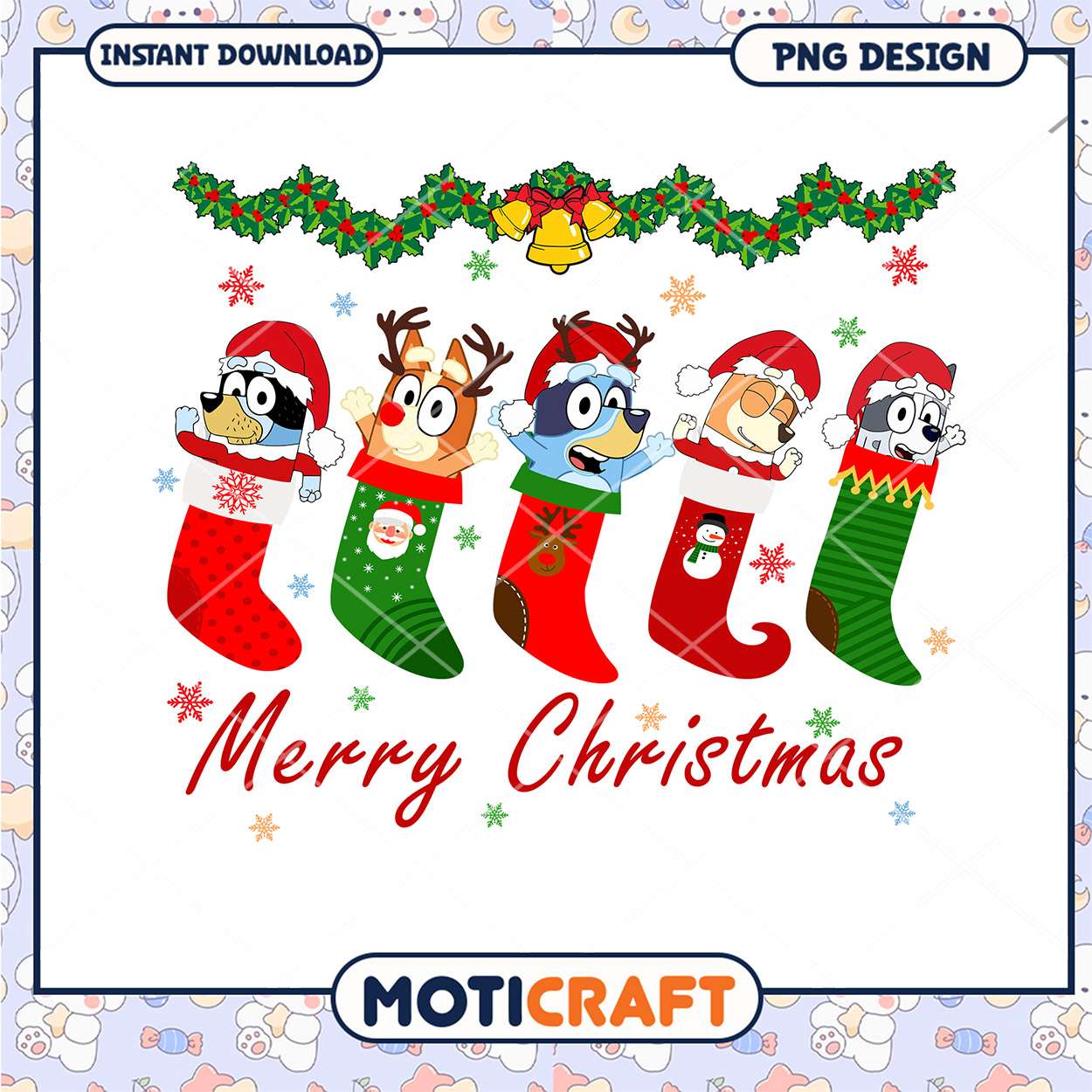 Colorful Christmas Stockings Design, Perfect for Holiday Decor