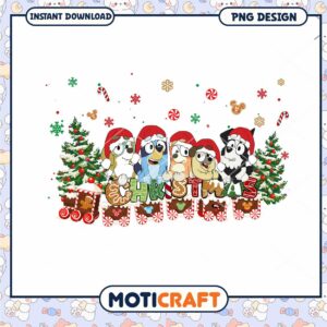 Christmas Dog Character PNG Design, Instant Download for Festive Joy