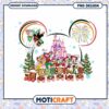 Christmas Disney PNG Design for Instant Download, Celebrate with Mickey and Friends