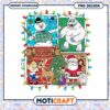 Christmas Characters PNG Design, Instant Download for Decor Use
