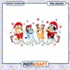 Christmas Characters PNG Design, Instant Download for Kids Fun