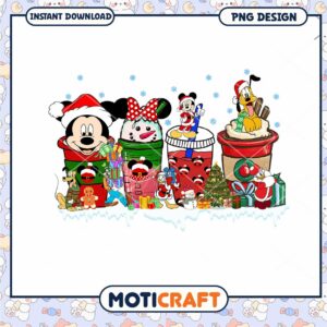 Christmas Character PNG Design for Instant Download, Fun Holiday Art