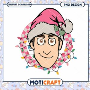 Christmas Character Design PNG, instant download holiday fun