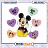 Mickey Mouse Heart Icons PNG Design for Printables and Crafts