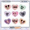 Mickey and Minnie Heart Designs PNG Instant Download for Crafts