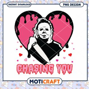 Michael Myers Chasing You PNG Design