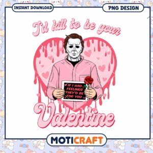 Michael Myers Valentine PNG Design