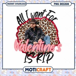 Luke Bryan Valentines Day PNG Design