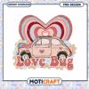 Love Bug Vintage Car PNG Design for Instant Download Graphics 1 Love Bug Vintage Car PNG Design for Instant Download Graphics