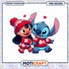 Lilo Stitch Christmas PNG Design 1 Lilo Stitch Christmas PNG Design