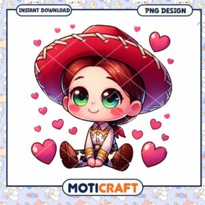 Jessie PNG Design Kawaii Toy Story