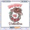 Howdy Valentine Horseshoe PNG Design 1 Howdy Valentine Horseshoe PNG Design