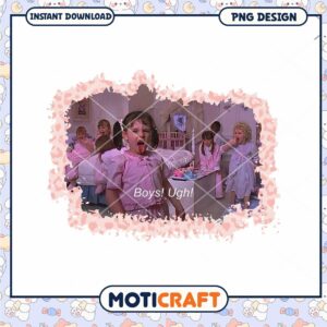 Funny Girls Night Instant Download PNG Design for Playful Decor