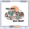 Free Spirit Wild Heart Cactus PNG Design 1 Free Spirit Wild Heart Cactus PNG Design