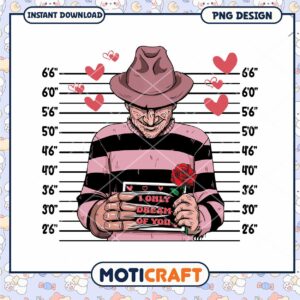 Freddy Valentine PNG Mug Design
