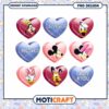 Disney Heart PNG Designs for Love and Friendship Instant Download