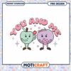 Cute You and Me PNG Design for Instant Download Love Theme Art