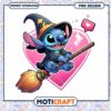 Cute Wizard Stitch PNG Design Instant Download for Kids Fans