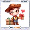 Cute Woody PNG Clipart Instant Download