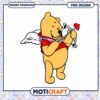 Cute Winnie the Pooh Cupid PNG Graphic for Instant Download Design 1 Cute Winnie the Pooh Cupid PNG Graphic for Instant Download Design