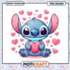 Cute Stitch PNG Valentines Day Design 2 Cute Stitch PNG Valentines Day Design