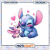 Cute Stitch and Angel PNG Design 1 Cute Stitch and Angel PNG Design