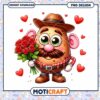 Cute Potato Head Valentines PNG 2 Cute Potato Head Valentines PNG