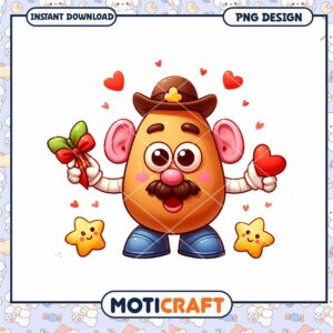 Cute Mr Potato Head PNG Design