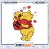 Cute Honey Bear Love PNG Design for Instant Download Gift Art
